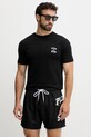 Odzież PLEIN SPORT t-shirt bawełniany PS25MTS08 czarny