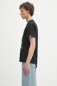 A Bathing Ape t-shirt in cotone Map camo APE head shark 1L30110023 nero SS25