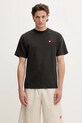Odzież Human Made t-shirt bawełniany Knitted HM29TE013 czarny
