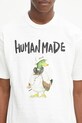 Human Made t-shirt bawełniany Knitted biały HM29TE014