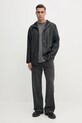 Rains t-shirt Sintra Fleece Tee szary 21800.13