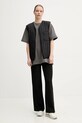 Rains t-shirt Sintra Fleece Tee 21800.13 szary