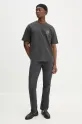 Samsoe Samsoe cotton t-shirt SAJOURNAL gray U24400006