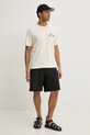 Хлопковая футболка Filling Pieces 74499819936 бежевый SS25