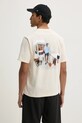 Хлопковая футболка Filling Pieces 74499819936 бежевый
