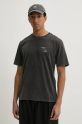 Odzież Filling Pieces t-shirt bawełniany 74499840626 szary