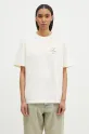 Filling Pieces t-shirt bawełniany 74499849936 beżowy SS25