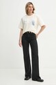 Îmbrăcăminte Filling Pieces tricou din bumbac 74499859936 bej