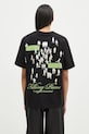 Filling Pieces tricou din bumbac 74499871861 negru SS25