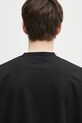 Бавовняна футболка VETEMENTS Oval Logo Oversized UA66TR605BW чорний