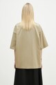Бавовняна футболка VETEMENTS Oval Logo Cropped Boxy UA66TR600T