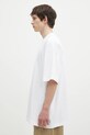 Бавовняна футболка VETEMENTS Oval Logo Oversized UA66TR605W білий SS25