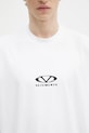 VETEMENTS cotton t-shirt Oval Logo Oversized white UA66TR605W