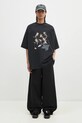 VETEMENTS cotton t-shirt Backstreetboys Oversized UA66TR620B black