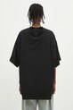 Bavlnené tričko VETEMENTS Merged Double Oversized UA66TR635B čierna