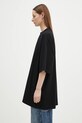 VETEMENTS t-shirt bawełniany 500 Million Dollars Oversized czarny UA66TR690B