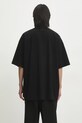 VETEMENTS t-shirt bawełniany 500 Million Dollars Oversized UA66TR690B czarny