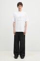 Бавовняна футболка VETEMENTS No Posts Regular UA66TR730W білий