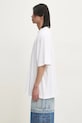Clothing VETEMENTS cotton t-shirt Website Oversized UA66TR735W white