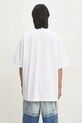 VETEMENTS t-shirt bawełniany Website Oversized UA66TR735W biały