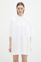 Бавовняна футболка VETEMENTS Embroidered Logo Oversized UA66TR765W білий SS25