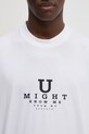 Хлопковая футболка VETEMENTS U Might Know Me Cropped Boxy UA66TR760W