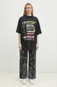 VETEMENTS t-shirt bawełniany Dominatrix Hotline Oversized UA66TR740B