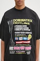 VETEMENTS t-shirt bawełniany Dominatrix Hotline Oversized UA66TR740B