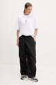 Хлопковая футболка EA7 Emporio Armani AF13243.7X000038 белый