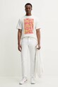 Îmbrăcăminte Herschel tricou din bumbac 50546.05977 bej