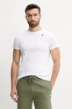 K-Way t-shirt bawełniany K007JE0 biały SS25