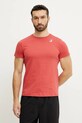 Pamučna majica K-Way K007JE0 crvena SS25