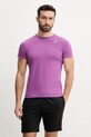 K-Way t-shirt bawełniany K007JE0 fioletowy SS25
