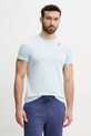 K-Way tricou din bumbac K007JE0 albastru SS25