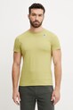 K-Way t-shirt bawełniany K007JE0 zielony SS25
