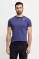 K-Way t-shirt bawełniany K007JE0 niebieski SS25