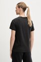 K-Way t-shirt bawełniany czarny K007JE0