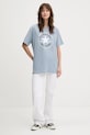 Converse t-shirt in cotone 10025459.A33 blu