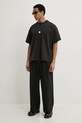Бавовняна футболка Won Hundred 3728.12089 чорний SS25