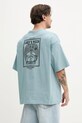 Odzież Kaotiko t-shirt bawełniany AQ049.01.G002 szary