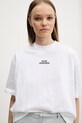 Kaotiko tricou din bumbac AQ058.01S.M002 alb