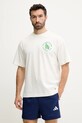 Odzież 47 brand t-shirt bawełniany MLB Los Angeles Dodgers BB012TMIIIY657544SS beżowy