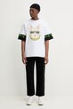 Sprayground t-shirt bawełniany biały SP711