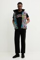 Bombažna kratka majica Sprayground črna SP721BLK