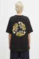 Kenzo t-shirt bawełniany x Verdy FF58TS4814SG.99J czarny SS25