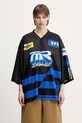 Martine Rose t-shirt Oversized Football pozostałe czarny 129JT10001