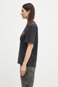 Martine Rose t-shirt bawełniany Classic czarny 603JE01002D