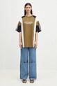 Martine Rose t-shirt bawełniany Oversized Panelled 630JE01411D