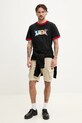 Barrow t-shirt bawełniany czarny S5BWUATH051