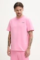 Бавовняна футболка Barrow S5BWUATH084 рожевий SS25